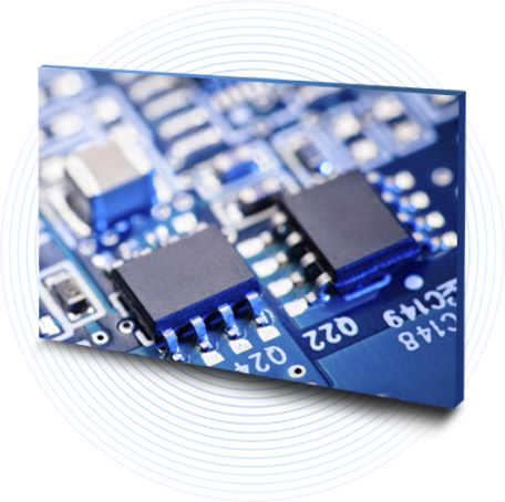 Assembled printed circuit board