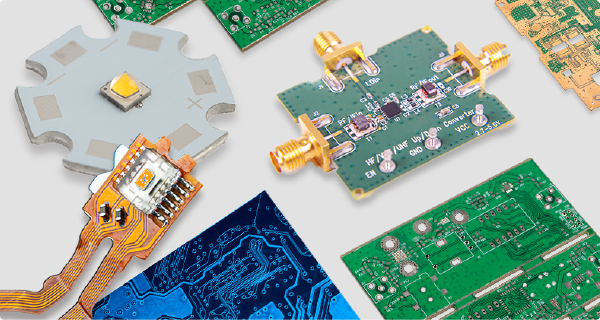 Materials used in printed circuit board substrates