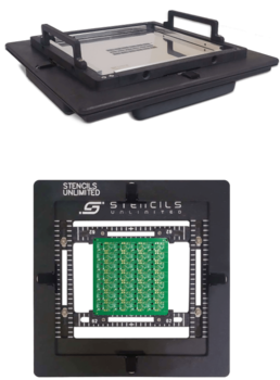 Prototype SMT Stencil Fixture